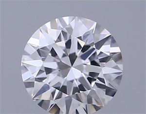 Picture of Natural Diamond 0.41 Carats, Round with Excellent Cut, E Color, VS1 Clarity and Certified by GIA