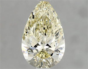 Picture of Natural Diamond 1.00 Carats, Pear with  Cut, K Color, VS2 Clarity and Certified by IGI