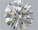 Natural Diamond 2.01 Carats, Round with Excellent Cut, I Color, SI2 Clarity and Certified by GIA