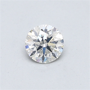 Picture of Natural Diamond 0.41 Carats, Round with Very Good Cut, I Color, SI2 Clarity and Certified by GIA