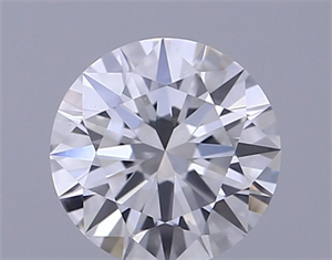 Picture of Natural Diamond 0.40 Carats, Round with Excellent Cut, G Color, VS2 Clarity and Certified by GIA