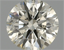 Natural Diamond 0.63 Carats, Round with Excellent Cut, J Color, SI2 Clarity and Certified by IGI