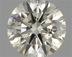 Picture of Natural Diamond 0.63 Carats, Round with Excellent Cut, J Color, SI2 Clarity and Certified by IGI