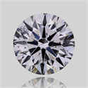 Natural Diamond 0.70 Carats, Round with Excellent Cut, K Color, SI2 Clarity and Certified by GIA