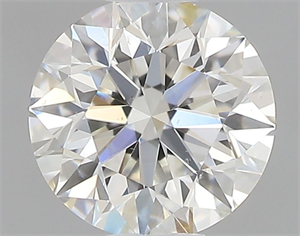 Picture of Natural Diamond 0.40 Carats, Round with Excellent Cut, H Color, SI1 Clarity and Certified by GIA