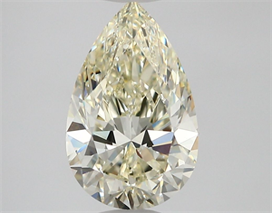 Picture of Natural Diamond 1.71 Carats, Pear with  Cut, K Color, VVS2 Clarity and Certified by IGI