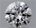 Natural Diamond 2.00 Carats, Round with Very Good Cut, F Color, VS2 Clarity and Certified by GIA