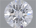 Natural Diamond 0.40 Carats, Round with Very Good Cut, D Color, SI1 Clarity and Certified by GIA