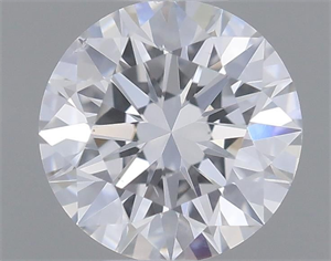 Picture of Natural Diamond 0.40 Carats, Round with Very Good Cut, D Color, SI1 Clarity and Certified by GIA