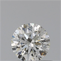 Natural Diamond 0.41 Carats, Round with Excellent Cut, I Color, VS2 Clarity and Certified by GIA