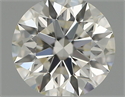 Natural Diamond 0.41 Carats, Round with Excellent Cut, I Color, VS1 Clarity and Certified by IGI