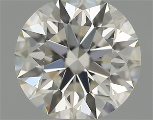 Picture of Natural Diamond 0.41 Carats, Round with Excellent Cut, I Color, VS1 Clarity and Certified by IGI