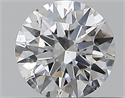 Natural Diamond 0.40 Carats, Round with Excellent Cut, E Color, SI2 Clarity and Certified by GIA