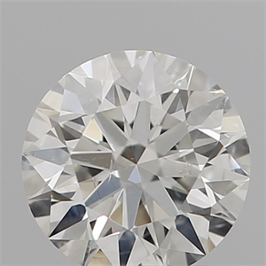 Picture of Natural Diamond 0.50 Carats, Round with Excellent Cut, J Color, SI2 Clarity and Certified by GIA