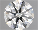 Natural Diamond 0.55 Carats, Round with Excellent Cut, I Color, VS1 Clarity and Certified by IGI