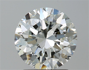 Picture of Natural Diamond 2.00 Carats, Round with Excellent Cut, J Color, IF Clarity and Certified by GIA