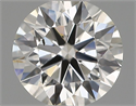 Natural Diamond 0.42 Carats, Round with Excellent Cut, G Color, SI1 Clarity and Certified by IGI