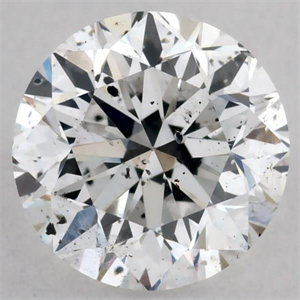 Picture of Natural Diamond 0.50 Carats, Round with Good Cut, E Color, I1 Clarity and Certified by GIA