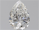 Natural Diamond 1.00 Carats, Pear with  Cut, F Color, VS1 Clarity and Certified by GIA