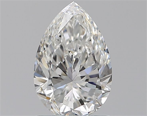 Picture of Natural Diamond 1.00 Carats, Pear with  Cut, F Color, VS1 Clarity and Certified by GIA