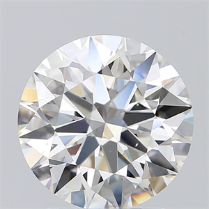 Picture of Natural Diamond 2.01 Carats, Round with Excellent Cut, H Color, SI1 Clarity and Certified by GIA