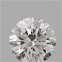 Natural Diamond 0.56 Carats, Round with Excellent Cut, G Color, SI1 Clarity and Certified by IGI