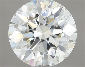 Picture of Natural Diamond 0.50 Carats, Round with Very Good Cut, K Color, VVS2 Clarity and Certified by GIA