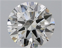 Natural Diamond 2.00 Carats, Round with Excellent Cut, I Color, SI2 Clarity and Certified by GIA