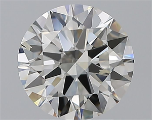 Picture of Natural Diamond 2.00 Carats, Round with Excellent Cut, I Color, SI2 Clarity and Certified by GIA