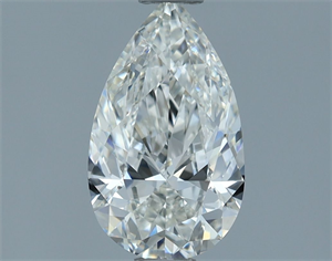 Picture of Natural Diamond 1.00 Carats, Pear with  Cut, G Color, VVS2 Clarity and Certified by IGI