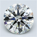 Natural Diamond 4.02 Carats, Round with Excellent Cut, J Color, VS2 Clarity and Certified by GIA