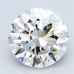 Picture of Natural Diamond 2.50 Carats, Round with Excellent Cut, J Color, VVS2 Clarity and Certified by GIA