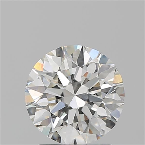 Picture of Natural Diamond 2.01 Carats, Round with Excellent Cut, H Color, SI1 Clarity and Certified by GIA