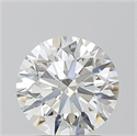 Natural Diamond 2.02 Carats, Round with Excellent Cut, H Color, SI1 Clarity and Certified by GIA