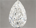 Natural Diamond 3.52 Carats, Pear with  Cut, F Color, VS1 Clarity and Certified by GIA