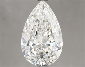 Picture of Natural Diamond 3.52 Carats, Pear with  Cut, F Color, VS1 Clarity and Certified by GIA