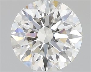 Picture of Natural Diamond 0.41 Carats, Round with Excellent Cut, I Color, VVS2 Clarity and Certified by GIA