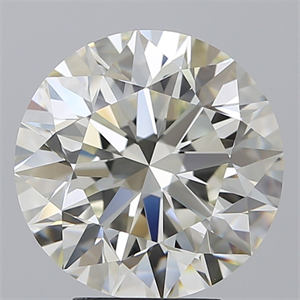 Picture of Natural Diamond 5.02 Carats, Round with Excellent Cut, I Color, VVS1 Clarity and Certified by IGI