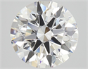 Natural Diamond 3.04 Carats, Round with Excellent Cut, F Color, IF Clarity and Certified by GIA