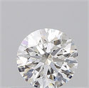 Natural Diamond 0.40 Carats, Round with Excellent Cut, E Color, SI1 Clarity and Certified by GIA