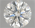 Natural Diamond 3.01 Carats, Round with Excellent Cut, J Color, SI1 Clarity and Certified by IGI