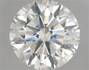 Picture of Natural Diamond 3.01 Carats, Round with Excellent Cut, J Color, SI1 Clarity and Certified by IGI