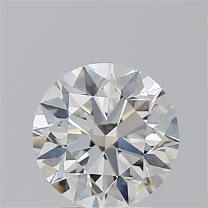 Picture of Natural Diamond 2.00 Carats, Round with Excellent Cut, H Color, VS2 Clarity and Certified by GIA