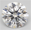 Natural Diamond 1.09 Carats, Round with Excellent Cut, D Color, FL Clarity and Certified by GIA