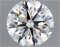 Natural Diamond 0.40 Carats, Round with Excellent Cut, G Color, VVS1 Clarity and Certified by GIA