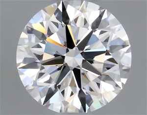 Picture of Natural Diamond 0.40 Carats, Round with Excellent Cut, G Color, VVS1 Clarity and Certified by GIA