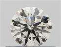 Natural Diamond 0.40 Carats, Round with Excellent Cut, K Color, VS1 Clarity and Certified by GIA