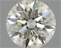 Natural Diamond 0.40 Carats, Round with Very Good Cut, I Color, VS1 Clarity and Certified by IGI