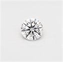 Natural Diamond 1.76 Carats, Round with Excellent Cut, D Color, SI2 Clarity and Certified by GIA