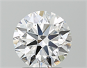 Natural Diamond 2.02 Carats, Round with Excellent Cut, F Color, VS1 Clarity and Certified by GIA